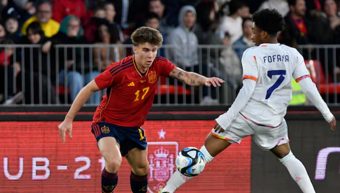 Portada de Barrios es baja con la selección sub21por lesión