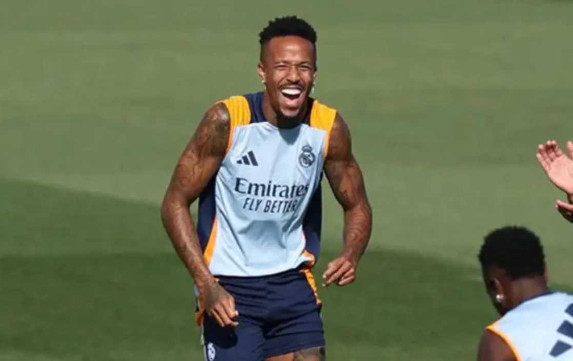 Portada de Militao entrena y regresan cinco internacionales al Madrid
