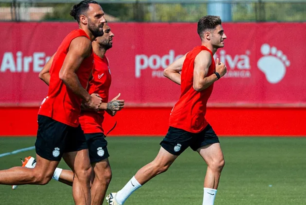 Mallorca entrenó con Muriqi, Navarro y Mascarell al margen