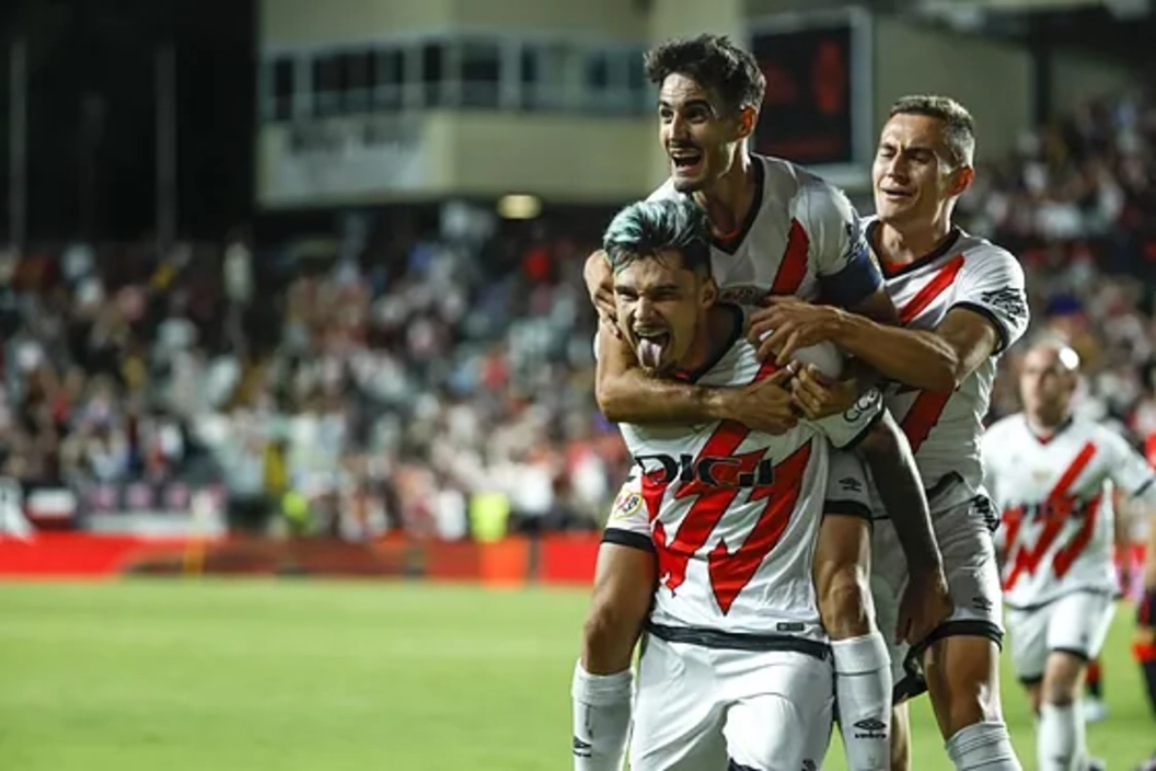 El Rayo vence 3-1 al Osasuna en cierre de la Jornada 5