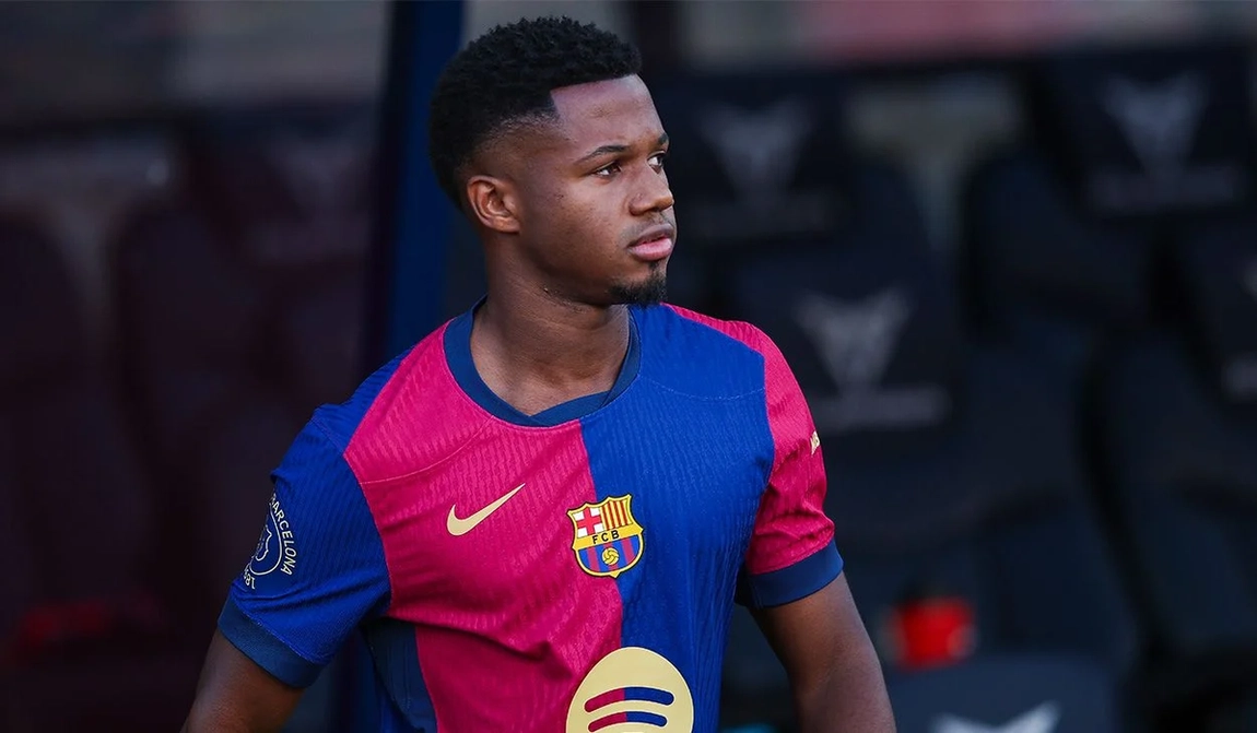 Noticia: Ansu Fati, de vuelta en una convocatoria del FC Barcelona. Imagen de la noticia: Ansu Fati, de vuelta en una convocatoria del FC Barcelona.