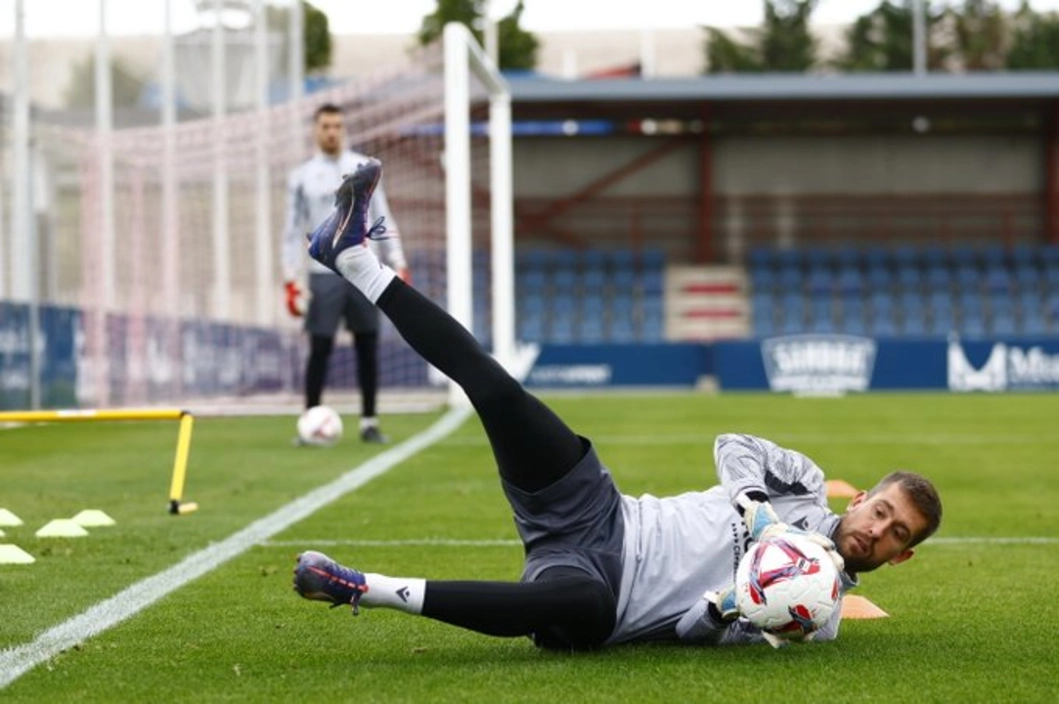 El Osasuna entrenó sin novedades y con ambiciones