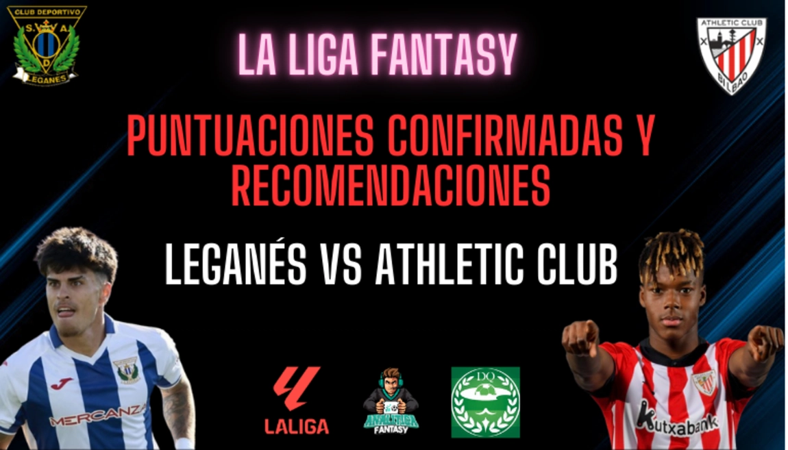 Noticia: Recomendación de compras del Athletic vs Leganés de Analítica Fantasy Imagen de la noticia: Recomendación de compras del Athletic vs Leganés de Analítica Fantasy