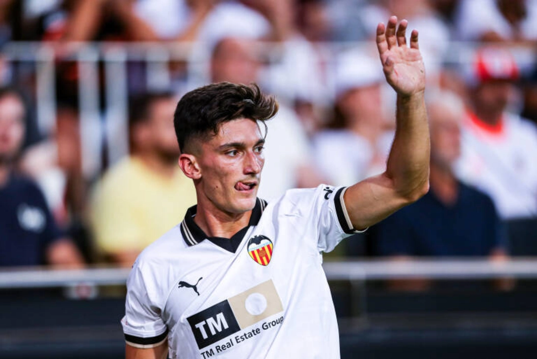 El 11 del Valencia frente al Girona