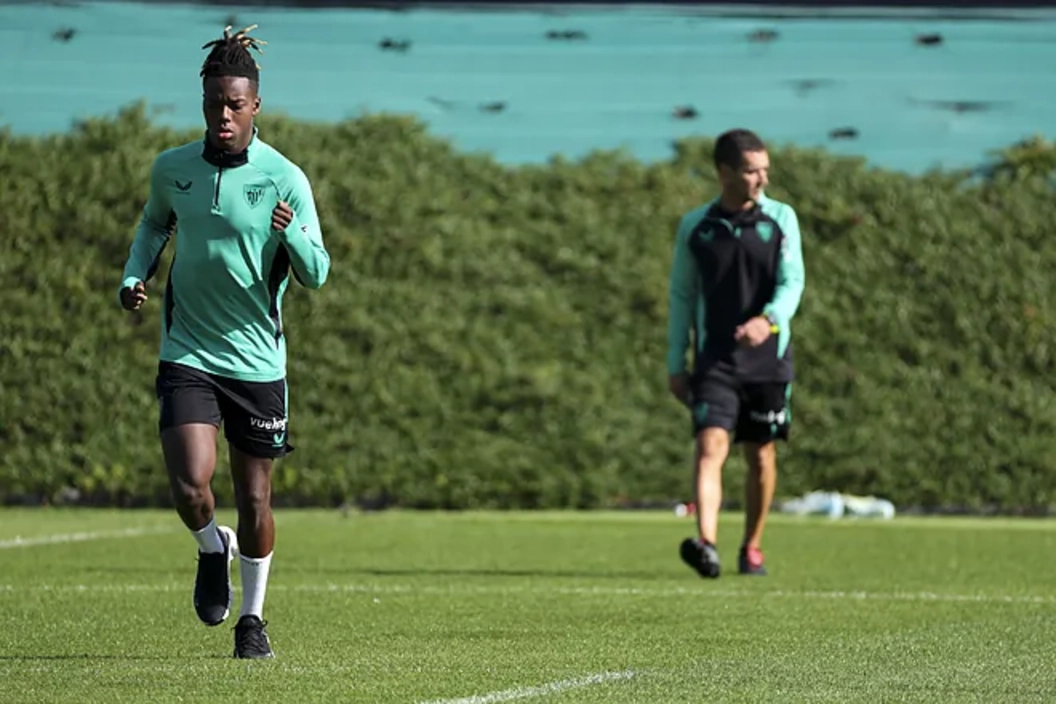 Noticia: Entrenamiento del Athletic, buenas sensaciones con Nico y Yuri Imagen de la noticia: Entrenamiento del Athletic, buenas sensaciones con Nico y Yuri