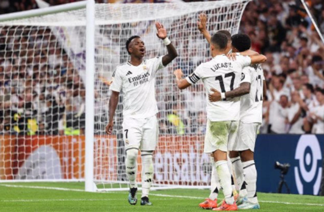 El Real Madrid vence con susto al final antes del derbi