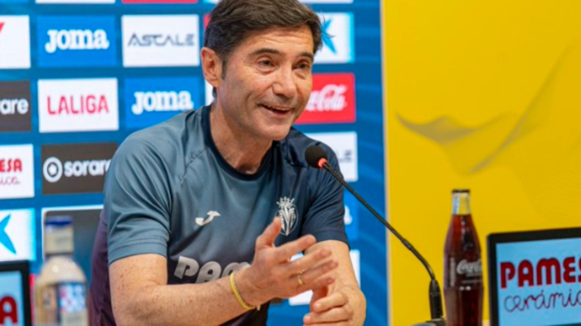 Marcelino en rueda de prensa después del partido vs Espanyol
