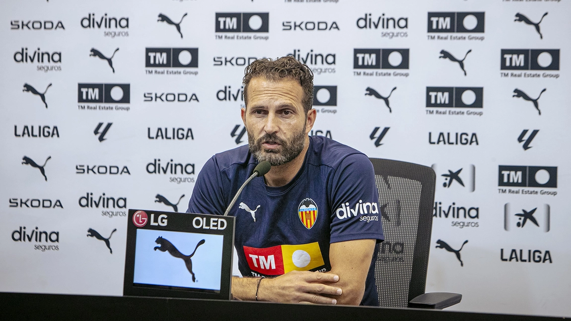 Rueda de Prensa de Baraja para el Valencia - Real Sociedad