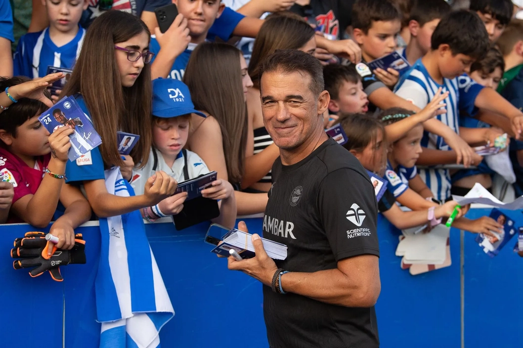 Portada de Rueda de prensa del Alavés antes del partido contra Getafe
