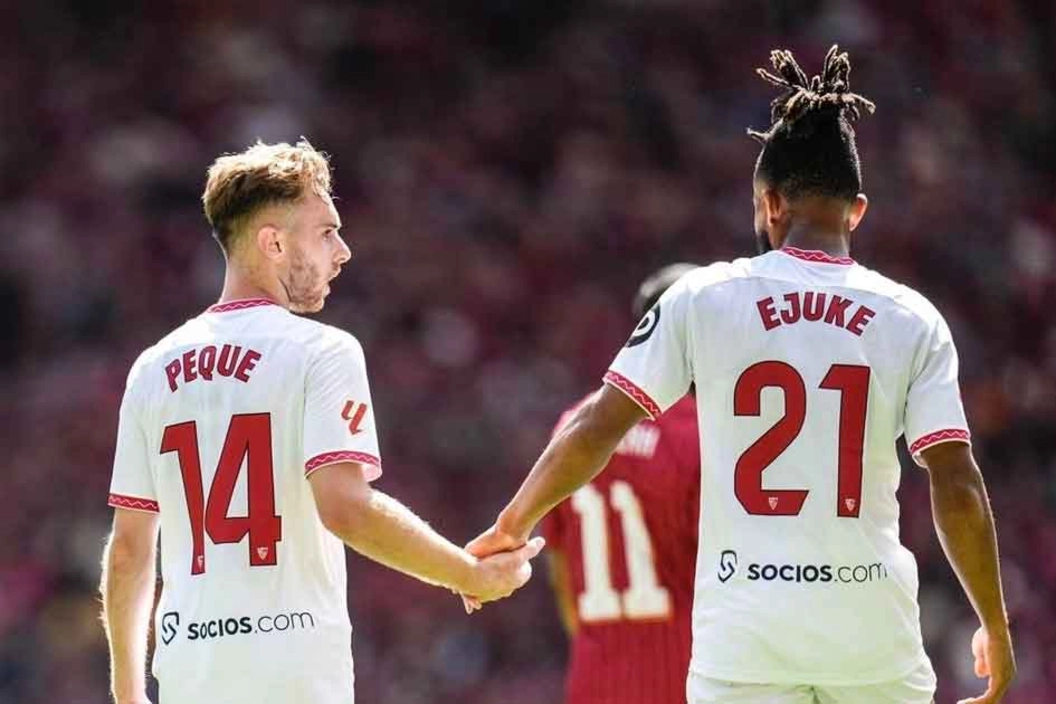 Alineación del Sevilla en la visita a San Mamés
