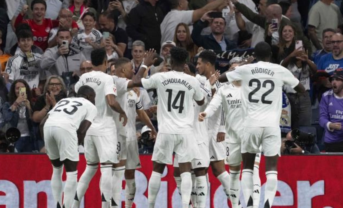 Once inicial del Real Madrid contra el Atlético