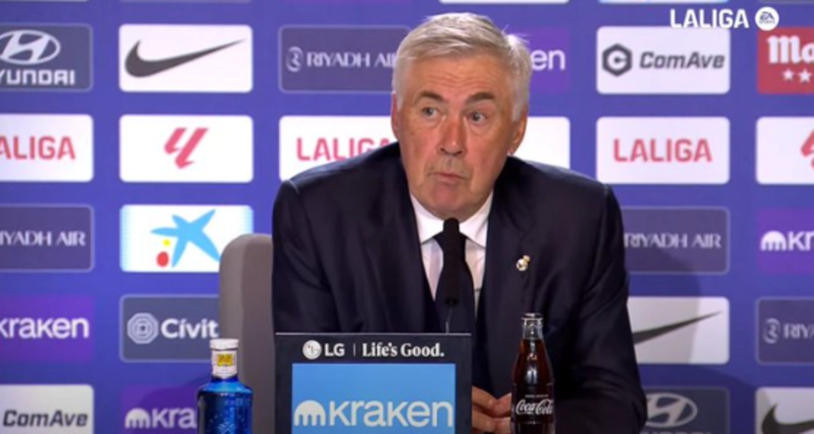 Noticia: Rueda de prensa de Ancelotti post partido contra el Atlético Imagen de la noticia: Rueda de prensa de Ancelotti post partido contra el Atlético