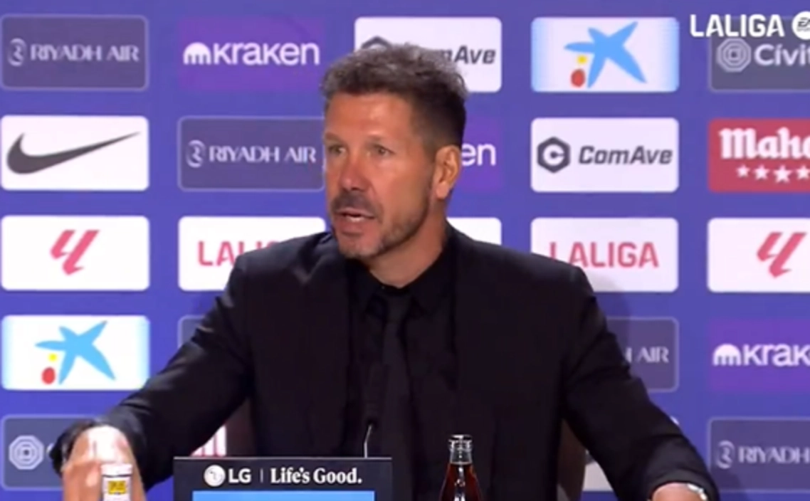 Rueda de prensa de Simeone post partido vs Real Madrid