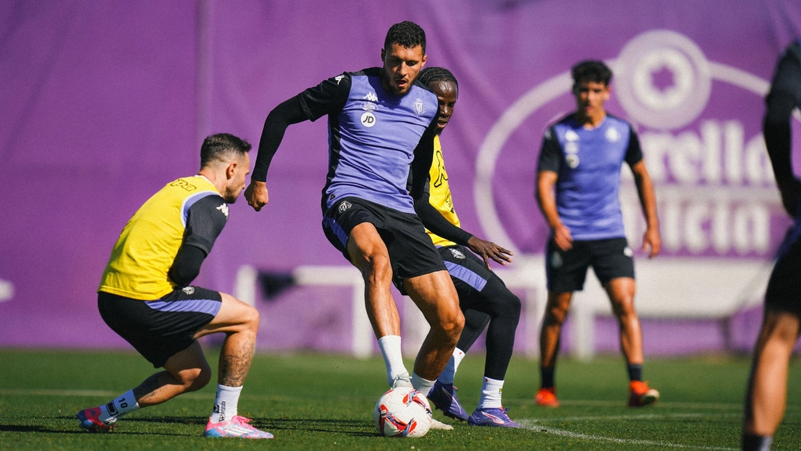 El Valladolid entrena con menos dudas de enfermería