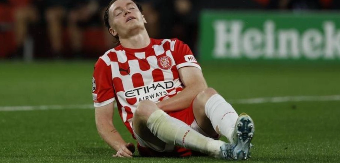 Portada de Viktor Tsygankov sale lesionado en el min 29