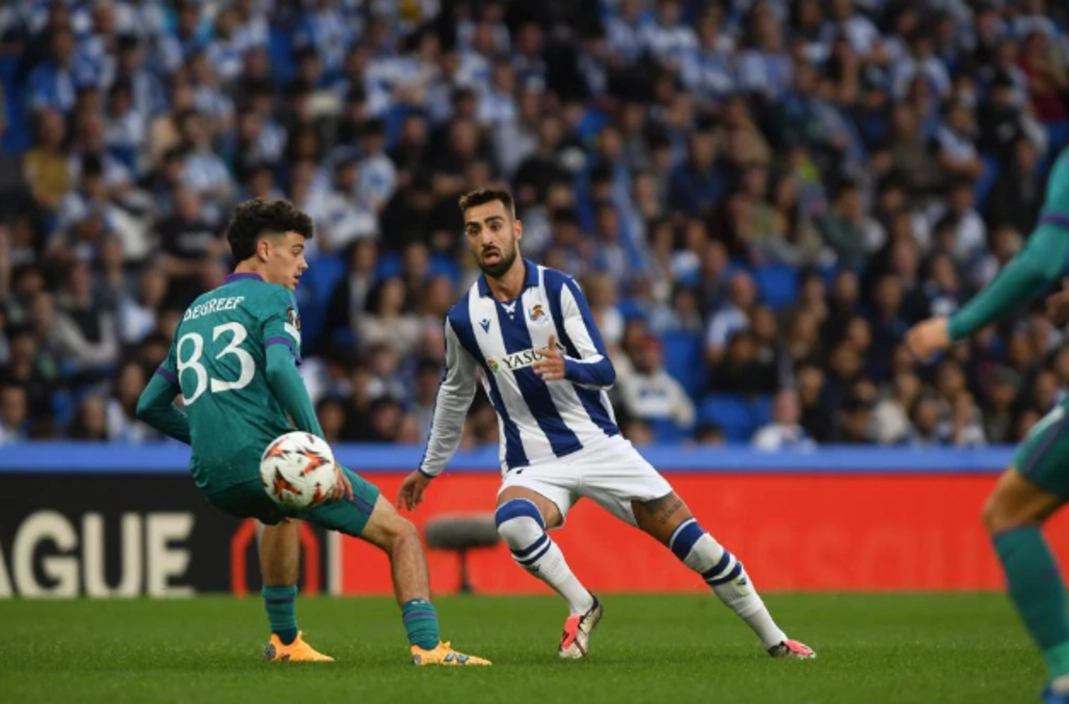 Imagen de la noticia: La Real Sociedad encaja ante el Anderlecht en la Reale Arena