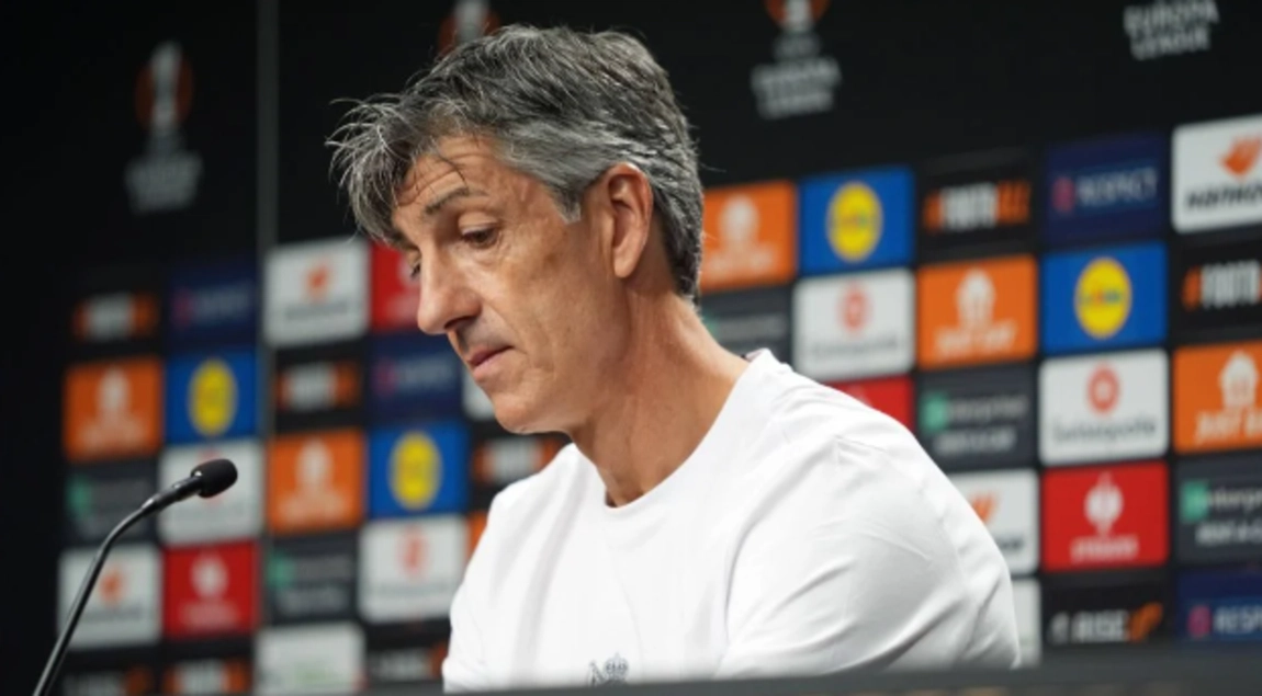 Noticia: Rueda de prensa de Imanol Alguacil posterior al partido contra el Anderlecht Imagen de la noticia: Rueda de prensa de Imanol Alguacil posterior al partido contra el Anderlecht