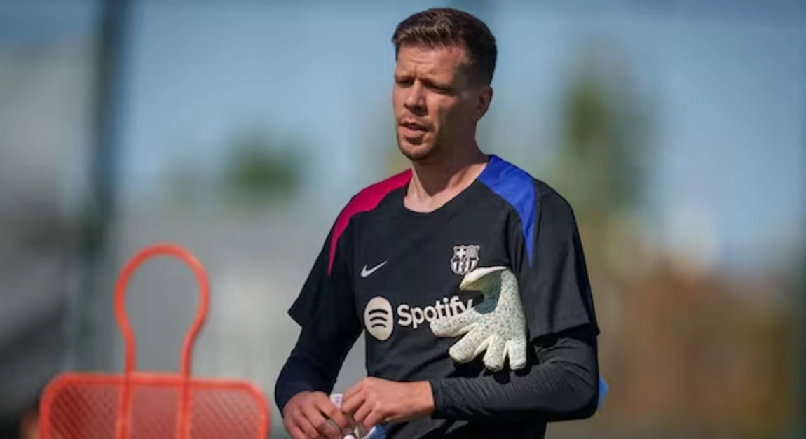 Szczesny y Gavi, novedades en el entrenamiento del Barcelona