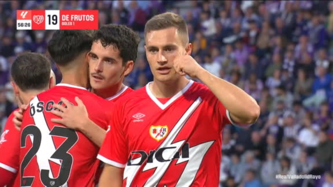Portada de De Frutos rinde mucho para el Rayo en Valladolid
