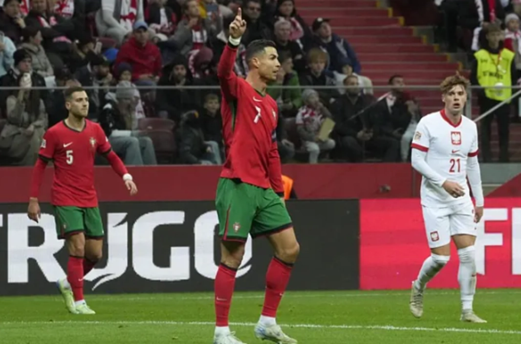 Cristiano Ronaldo marca en la victoria de Portugal hoy