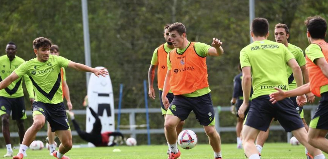 La Real vuelve a Zubieta, a la espera de los internacionales