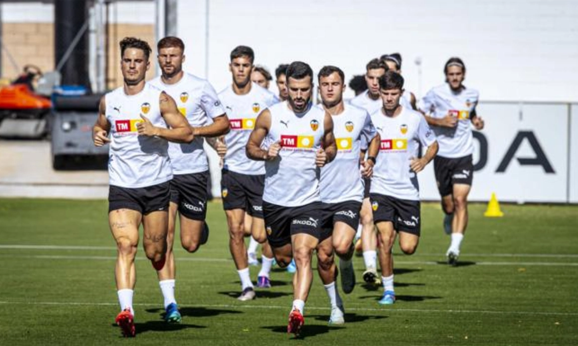 El Valencia ha vuelto este miércoles a la Ciudad Deportiva