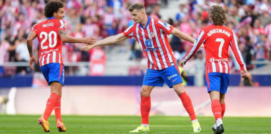 Portada de El 'tridente' del Atlético saldrá de inicio ante el Lille