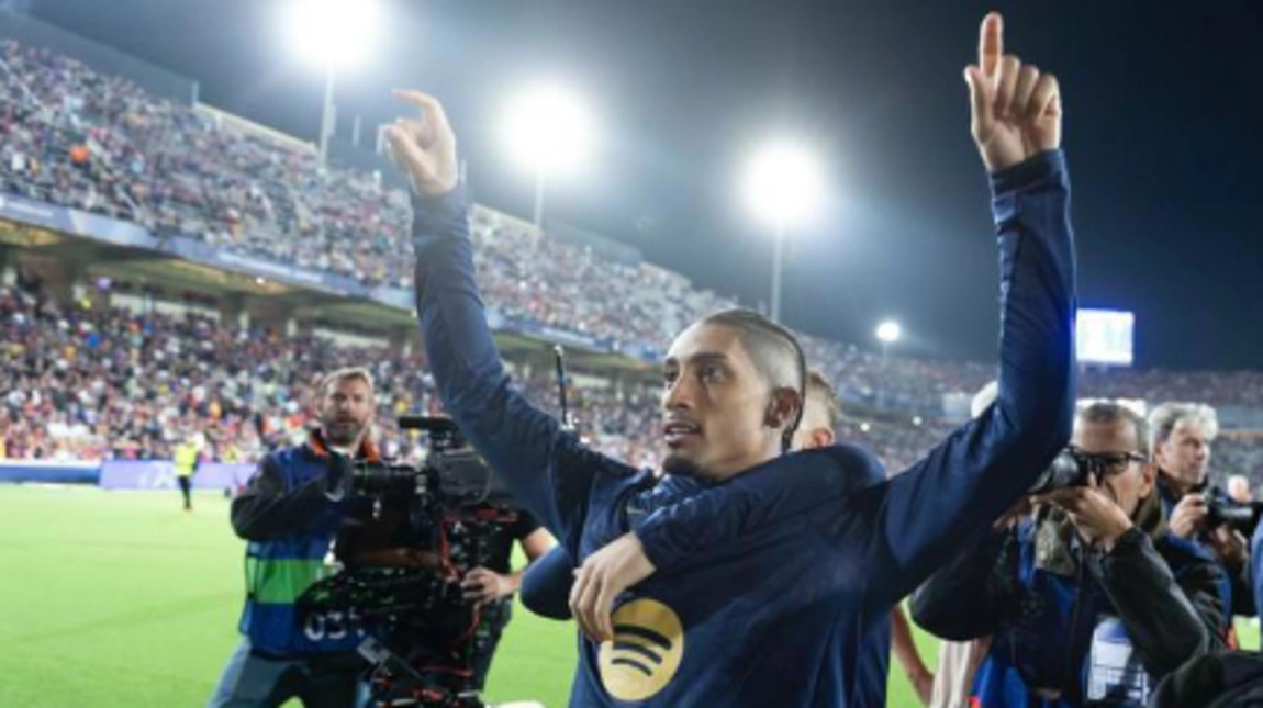 Portada de Raphinha, totalmente abierto a renovar por el Barça