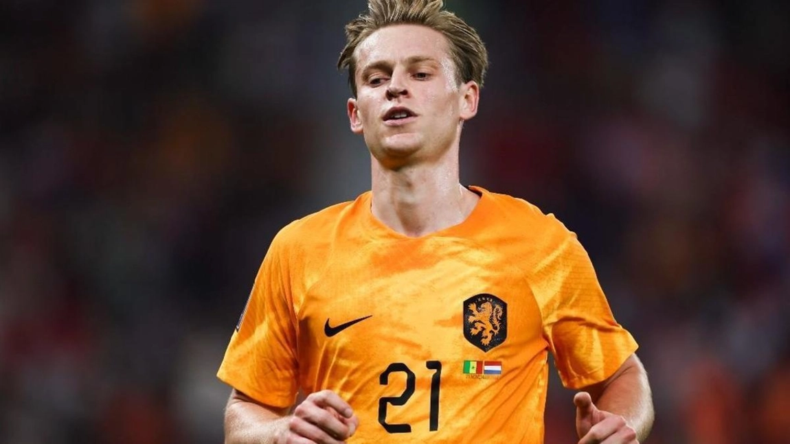 Portada de Frenkie de Jong titular con Países Bajos este sábado