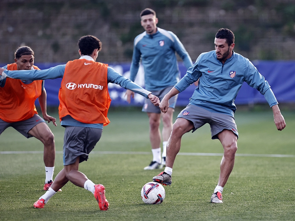 Noticia: El Atlético entrena con Llorente prioridad Imagen de la noticia: El Atlético entrena con Llorente prioridad