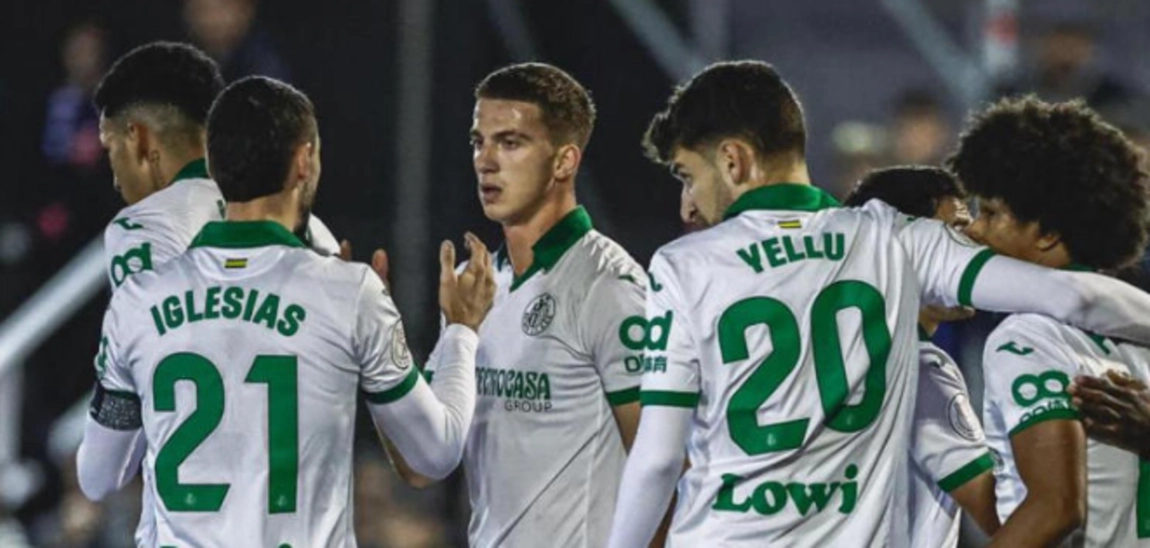 0-3: El Getafe supera pasa de ronda en Manises