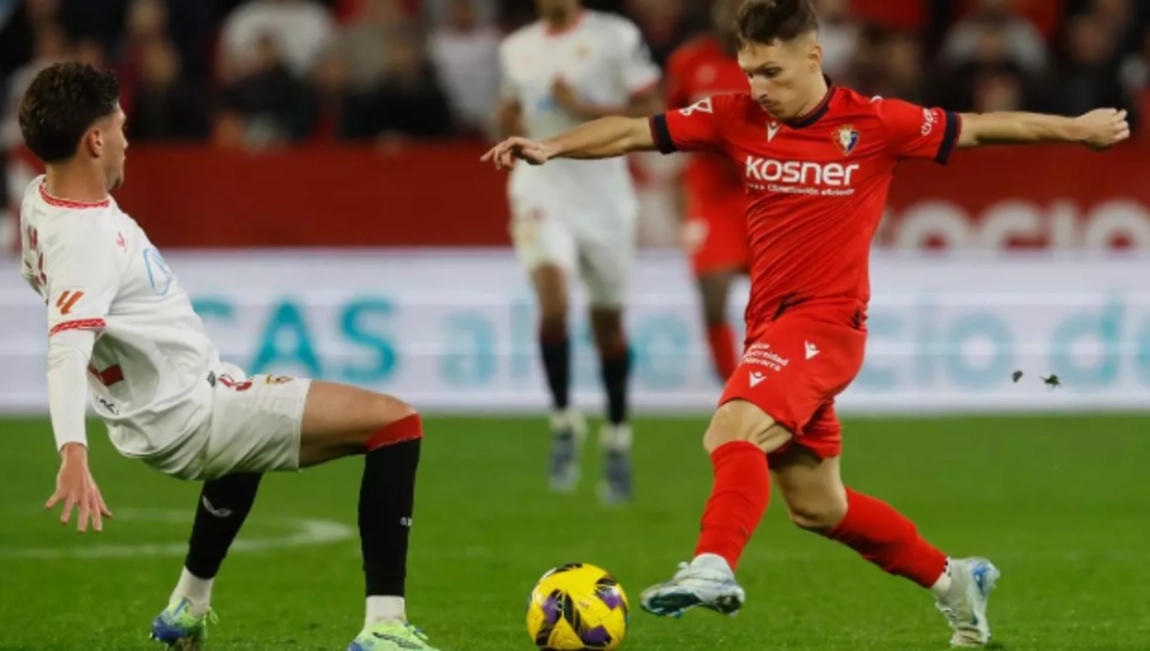 Sevilla y Osasuna empatan en el Sánchez-Pizjuán