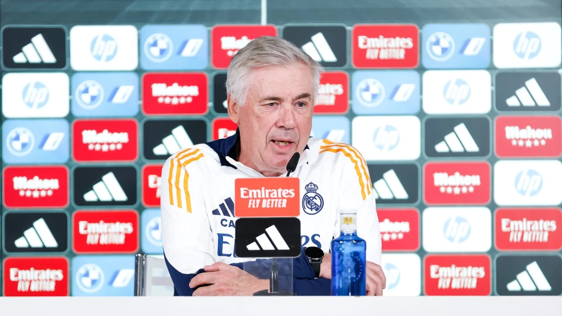 Portada de Ancelotti habla de Tchouameni, Mbappé, Bellingham, Ceballos, Fran y Mendy