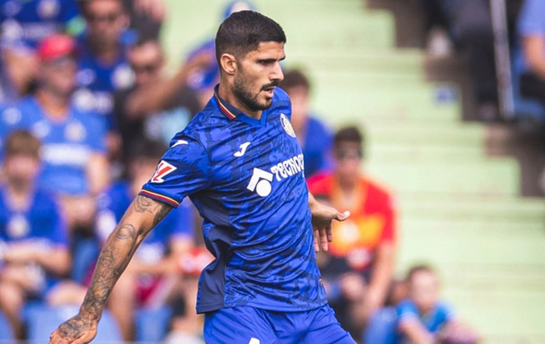 Portada de Berrocal lesionado, se cae del once del Getafe en Copa