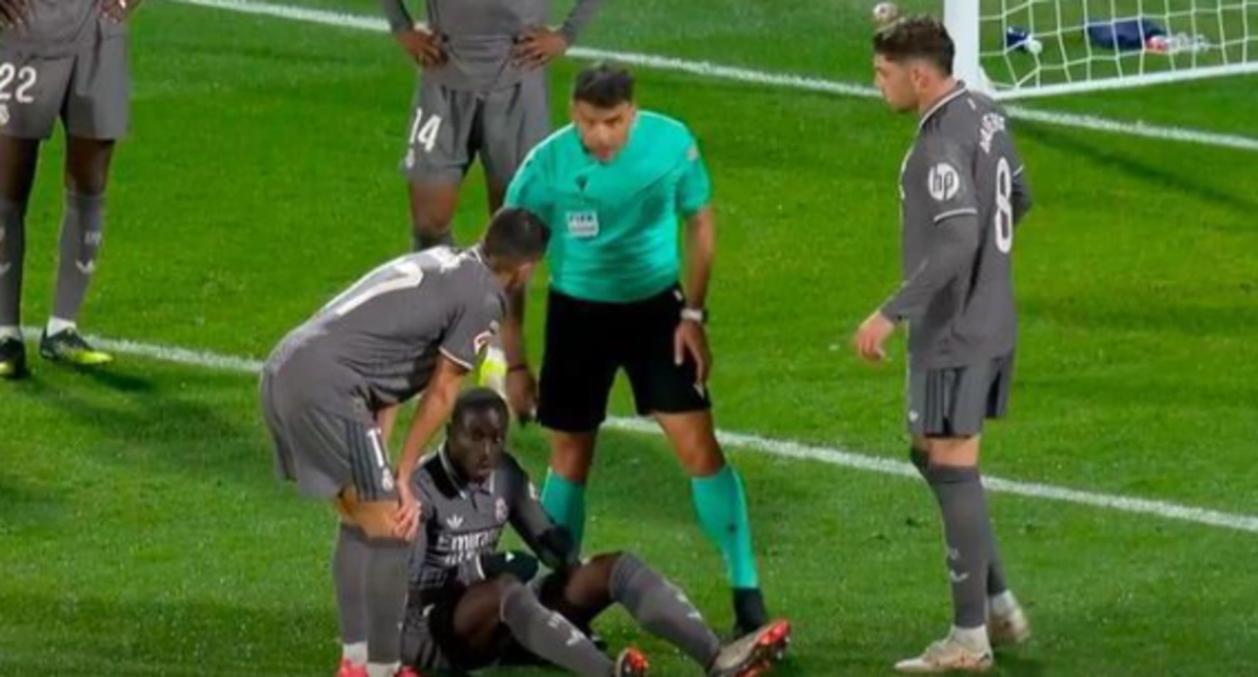 ¡Mendy, lesionado! El parte médico oficial del Real Madrid