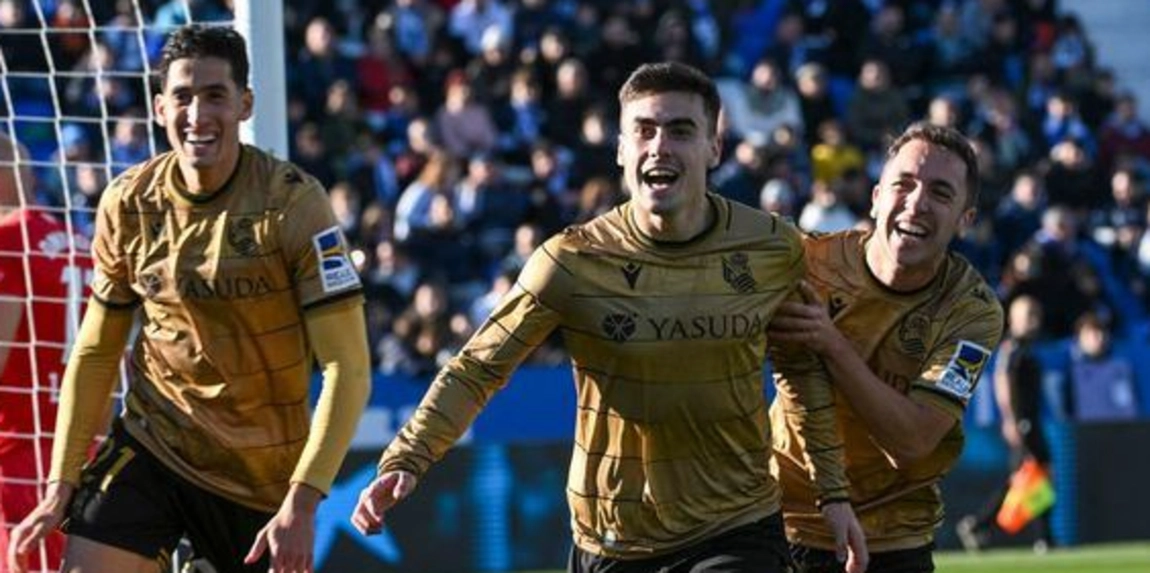 Imagen de la noticia: La Real Sociedad se hace grande en Leganés