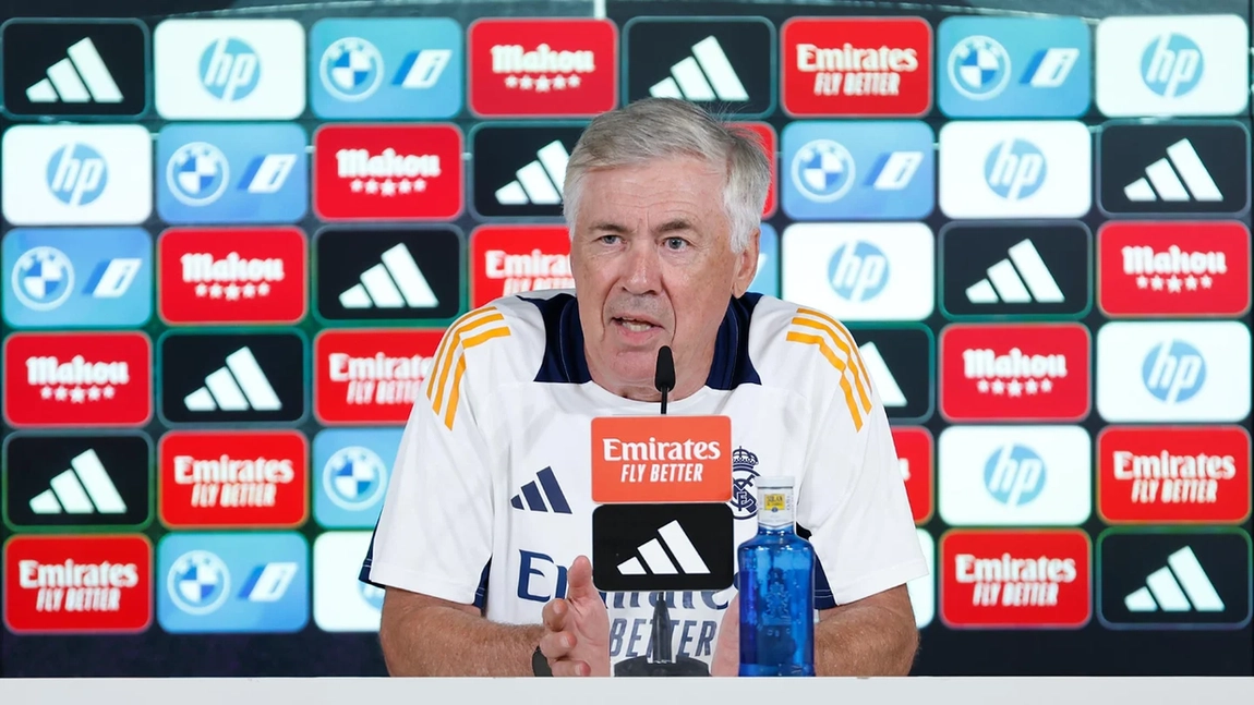 Portada de Ancelotti baja alerta con Mbappé, habla de Bellingham y Endrick
