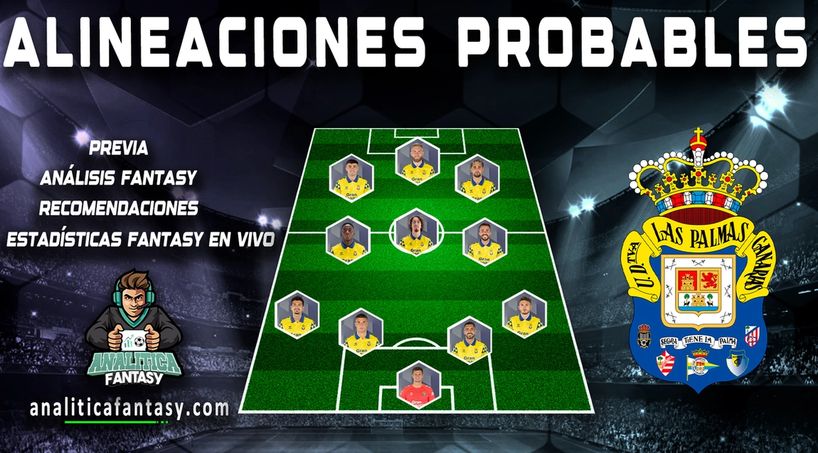 Imagen de la noticia: Posible once de Las Palmas para la jornada 17