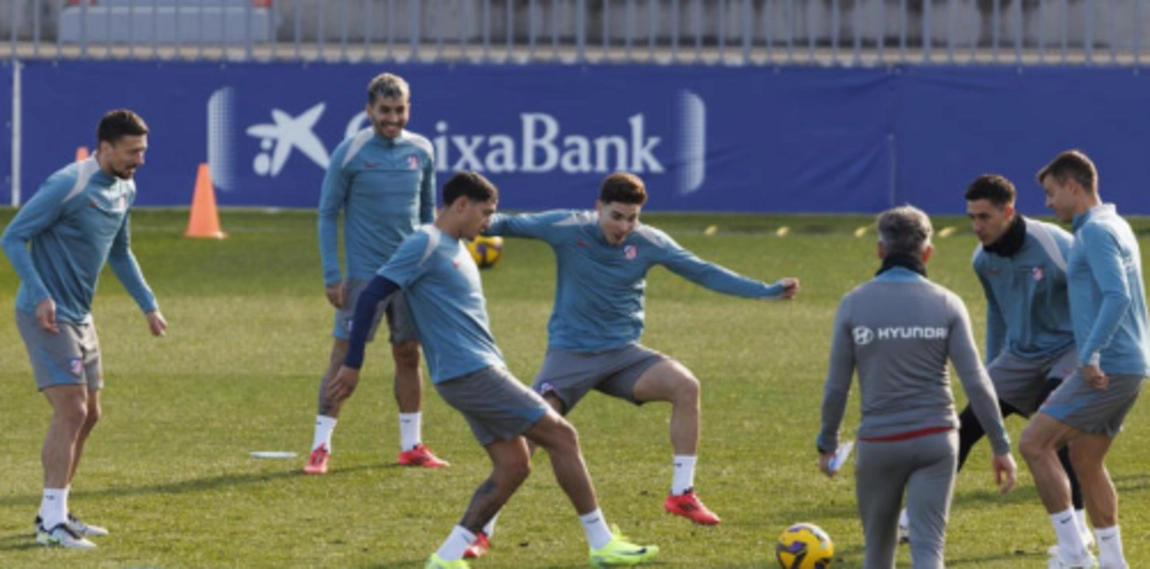 Imagen de la noticia: El Atlético ya prepara el duelo ante el Getafe 