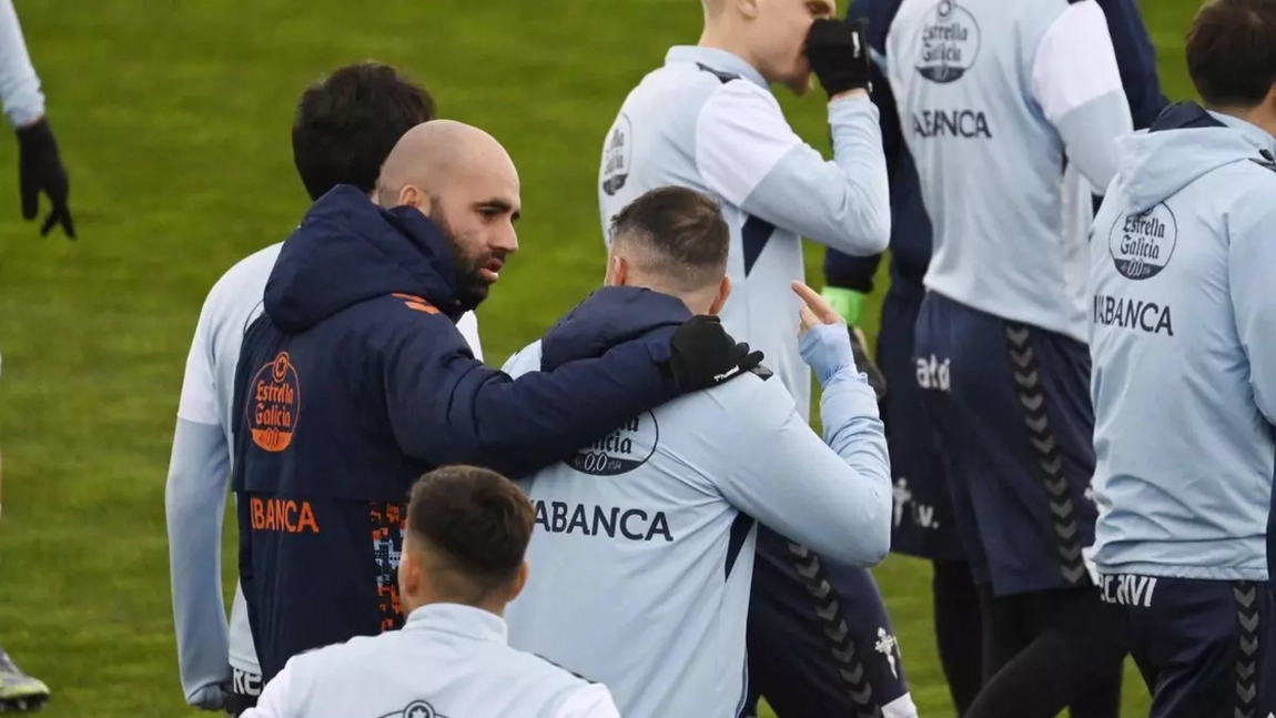 Giráldez deja en duda a Aspas, tocado en la Copa del Rey