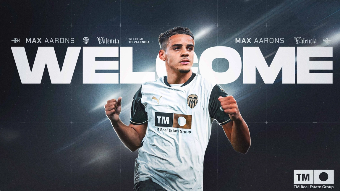 Noticia: Aarons, fichaje del Valencia, ya está con los che Imagen de la noticia: Aarons, fichaje del Valencia, ya está con los che
