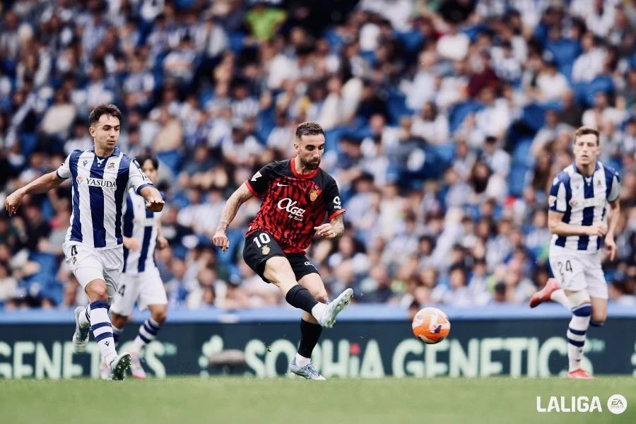 Portada de La Liga Fantasy: ⚽ Resumen del triunfo del Mallorca - Jornada 31 vs Real Sociedad