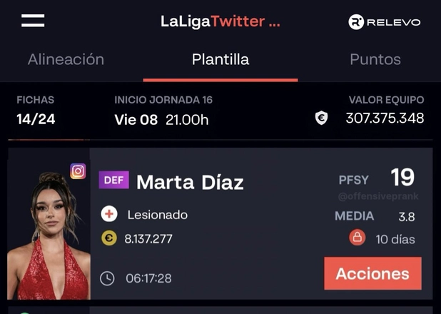 Imagen de la noticia: ❌ Después de Militao y Courtois ahora el ligamento cruzado se ceba con Marta Díaz