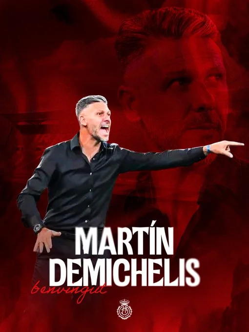 Portada de Oficial: Demichelis asume el timonel del Mallorca hasta final de temporada