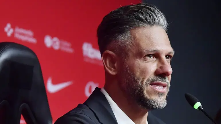 Demichelis en rueda de prensa para el Mallorca - Girona: estado de Luvumbo, Muriqi, lo de Darder, Mascarell