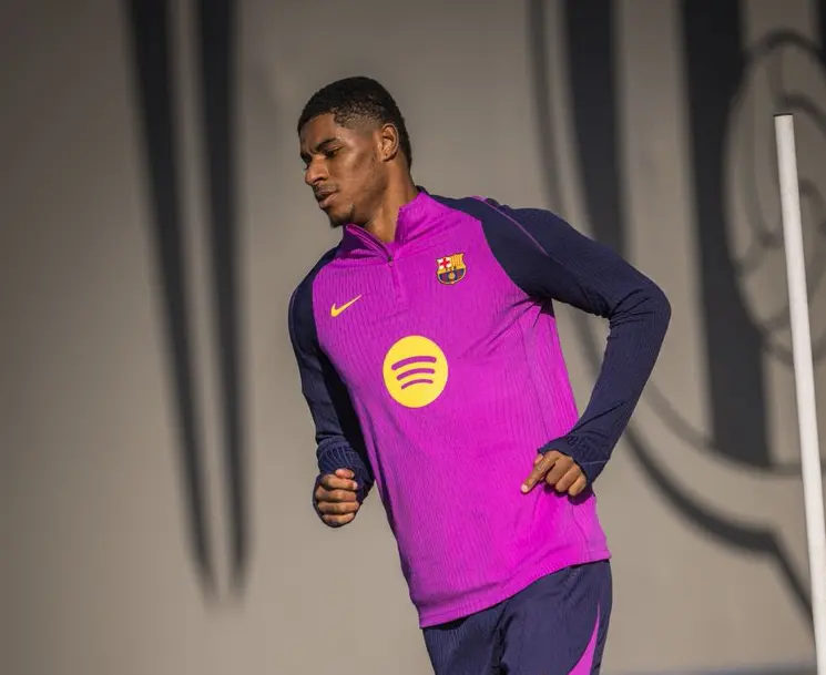 Portada de Rashford no entrena con el Barcelona de cara al Athletic