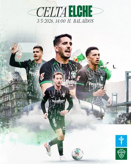 Alineación del Elche contra el Celta: André. Álvaro y Affengruber titulares - Jornada 34