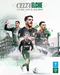 Alineación del Elche contra el Celta: André. Álvaro y Affengruber titulares - Jornada 34