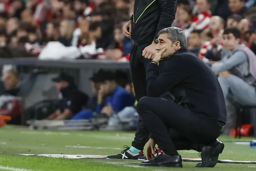 Imagen de la noticia: Ernesto Valverde sobre Sancet, Vesga, los cambios, el acierto y el punto