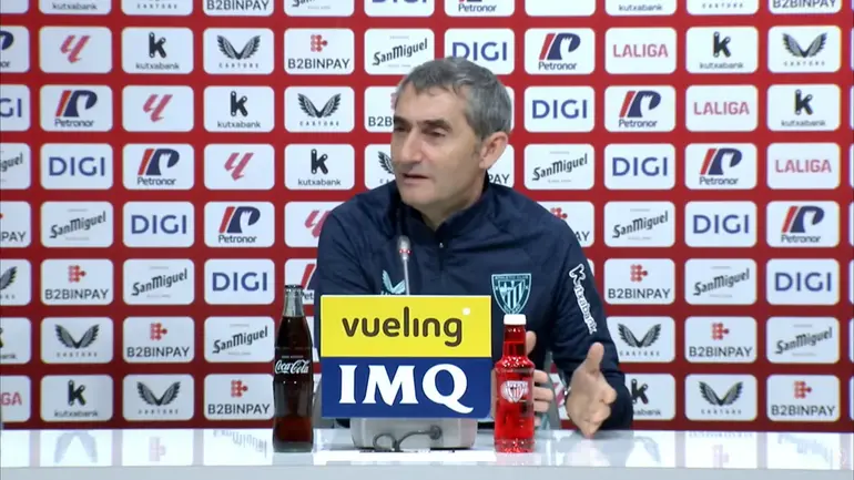 Valverde confirma las molestias de Yuri y Laporte y habla sobre Nico, Sancet, Serrano, Sannadi, Lekue, Selton y el Espanyol